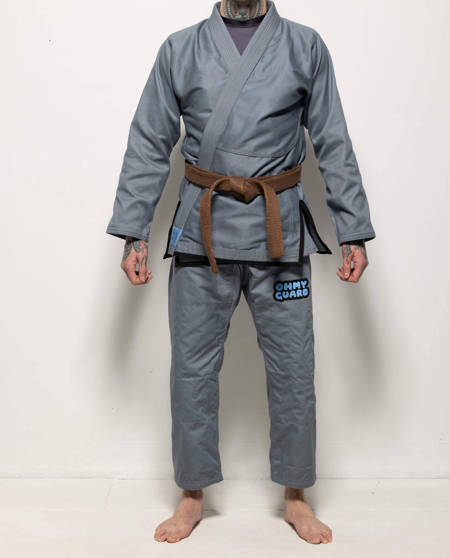 Unisex Kimono – Silver Gray