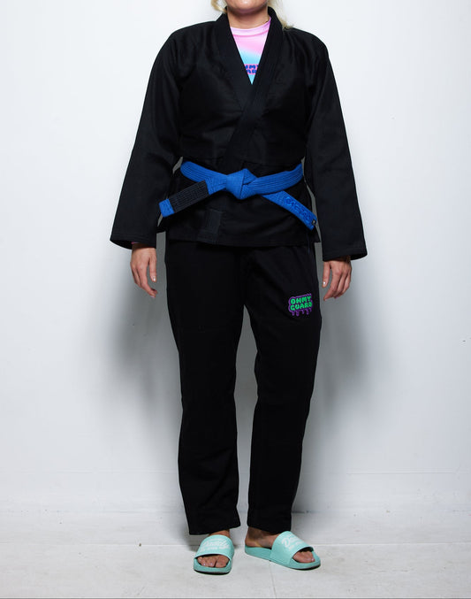 Female Fit Kimono – Black
