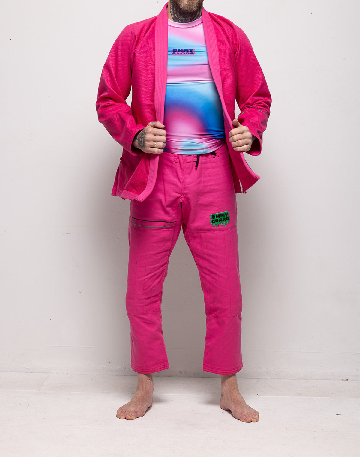 Cosmic Luchador Kimono – Rosa