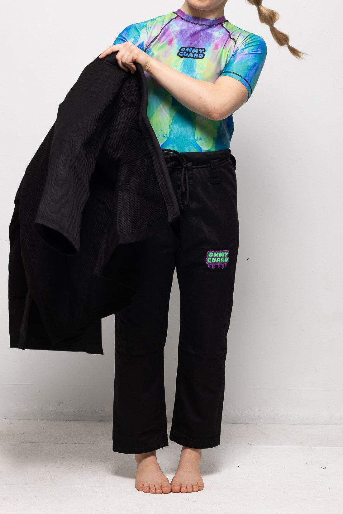 Female Fit Kimono – Black