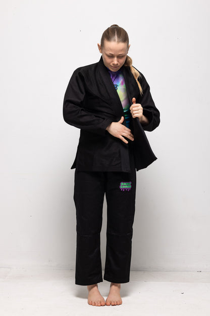 Female Fit Kimono – Black