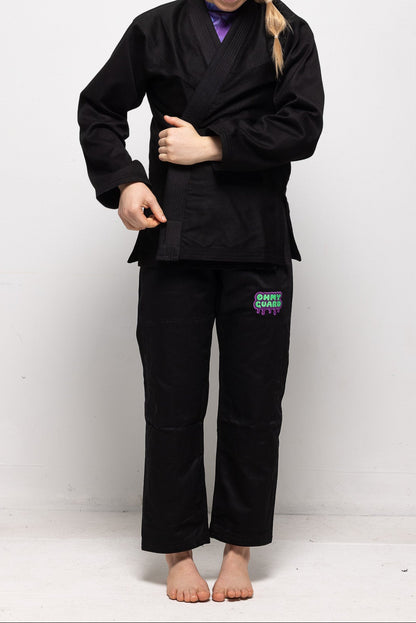 Female Fit Kimono – Black