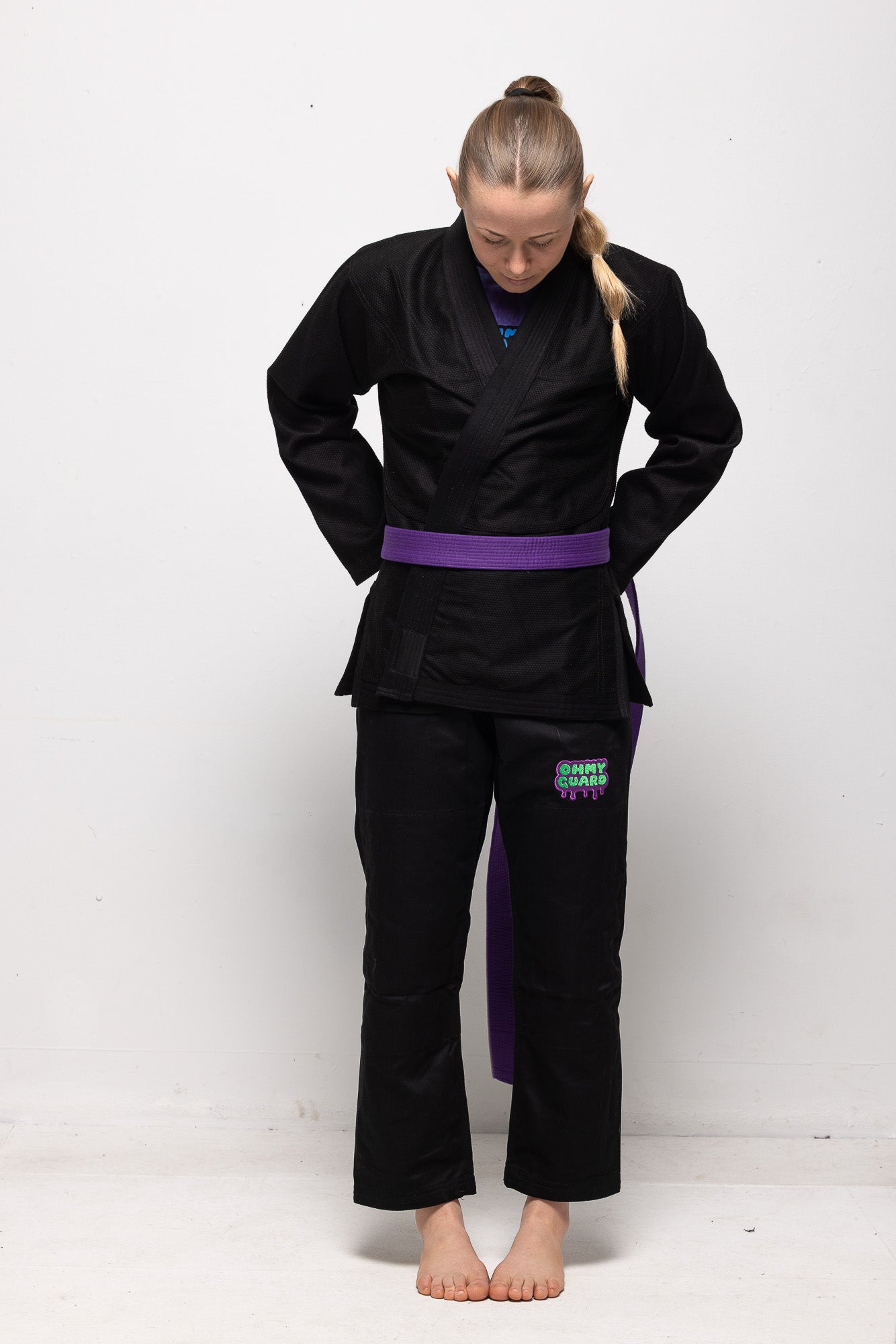 Female Fit Kimono – Black