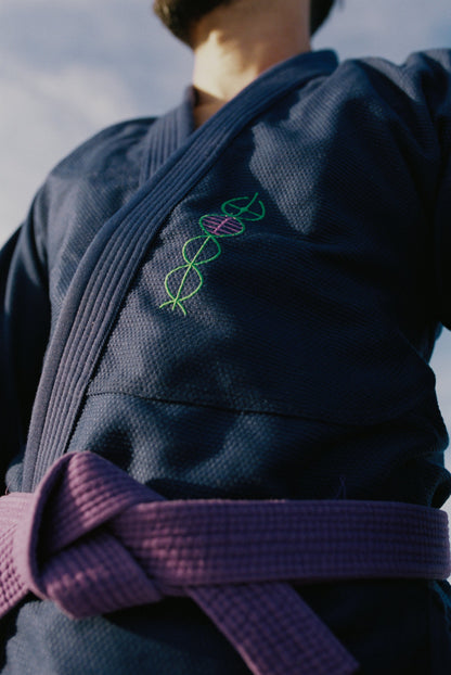 Unisex Kimono – Navy Blue