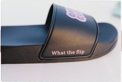 Slippers – Black but not basic