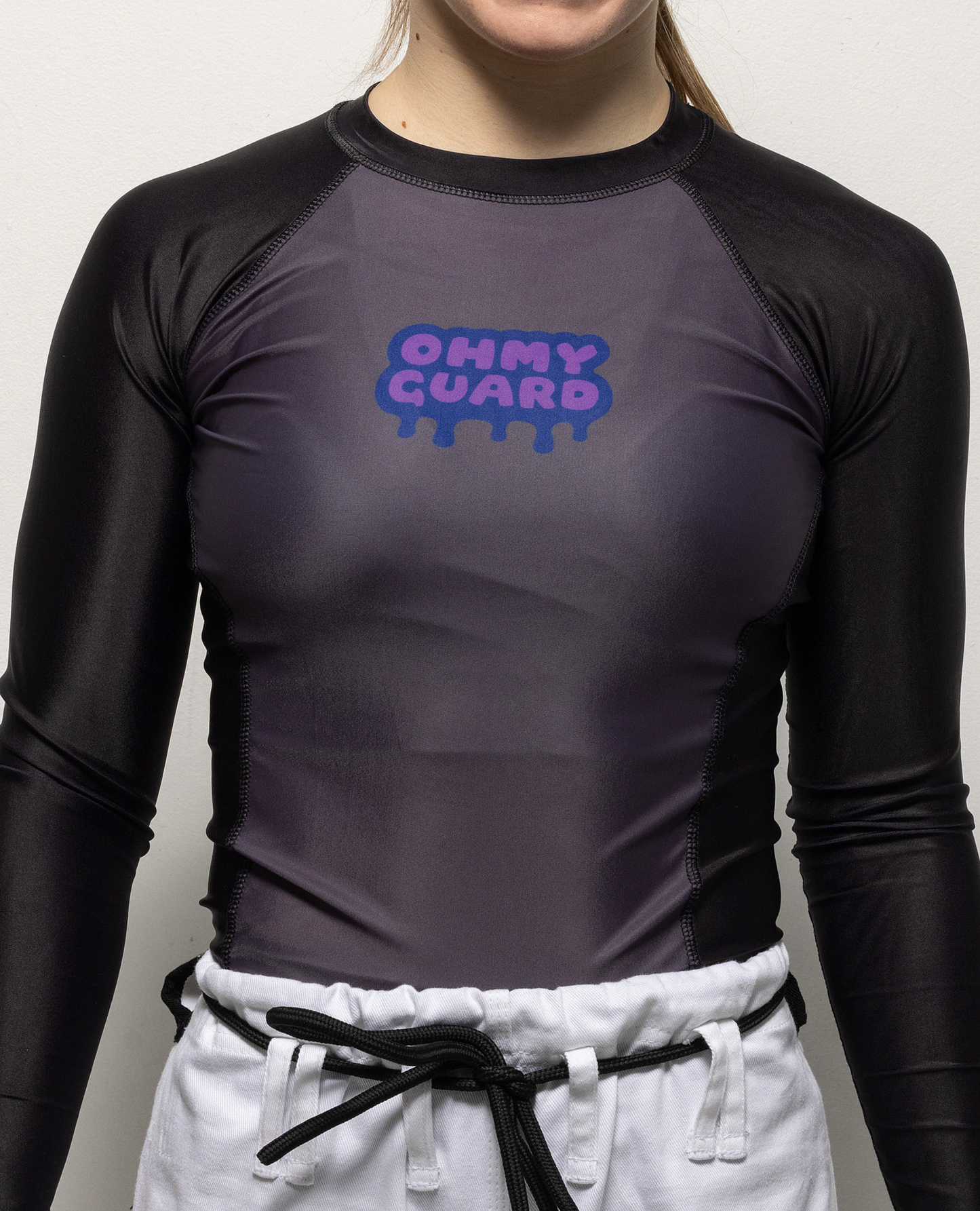 Rashguard Gray Drip - Long Sleeve